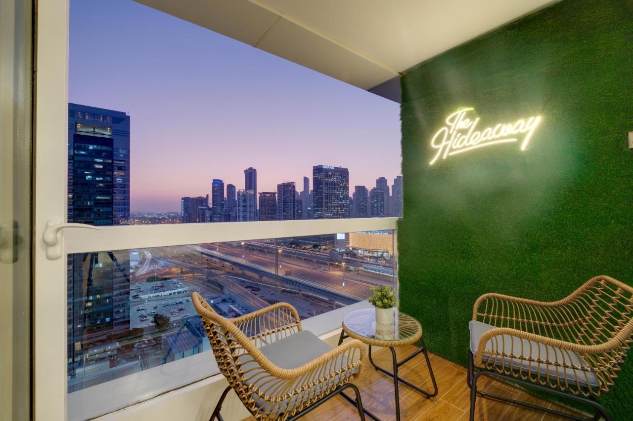 Luxury Apt - Rooftop Pool - City View دبي المظهر الخارجي الصورة