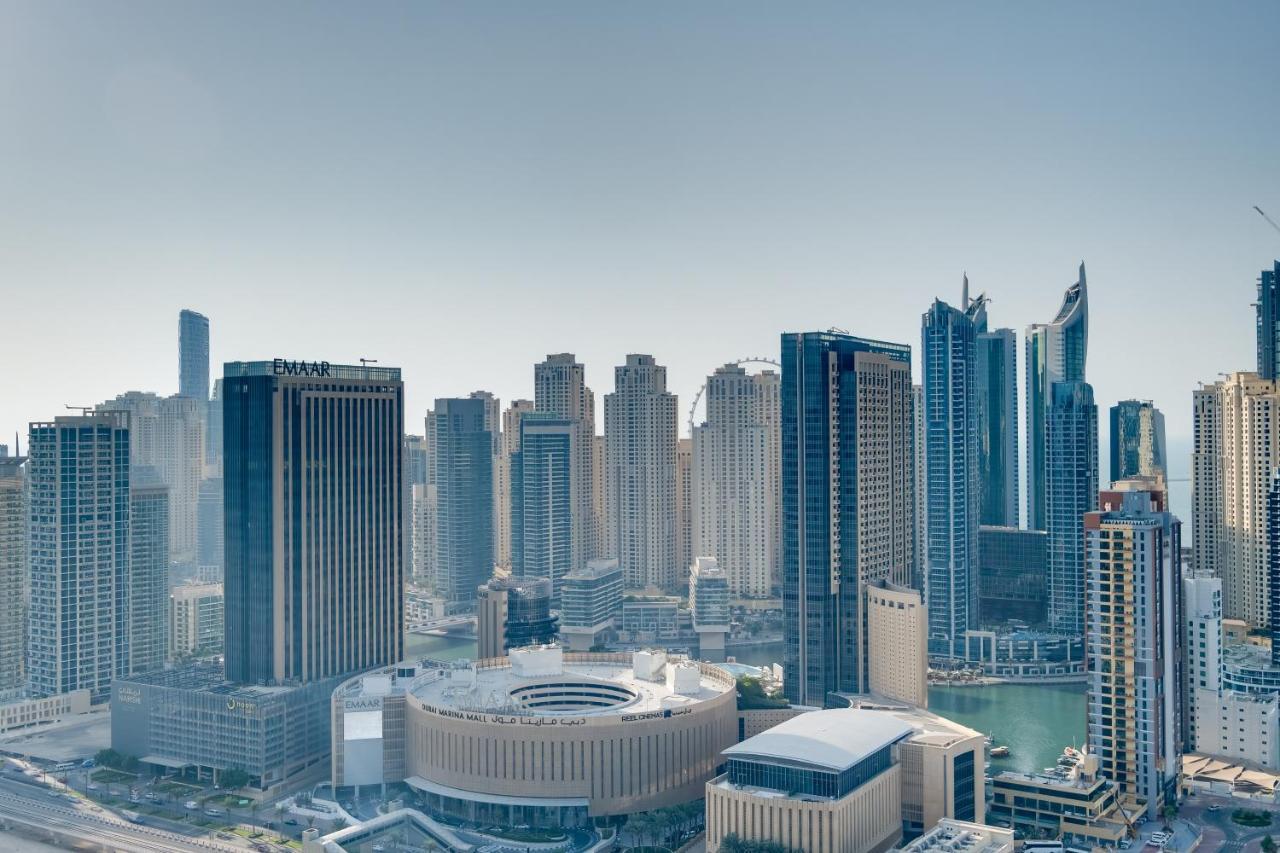 Luxury Apt - Rooftop Pool - City View دبي المظهر الخارجي الصورة